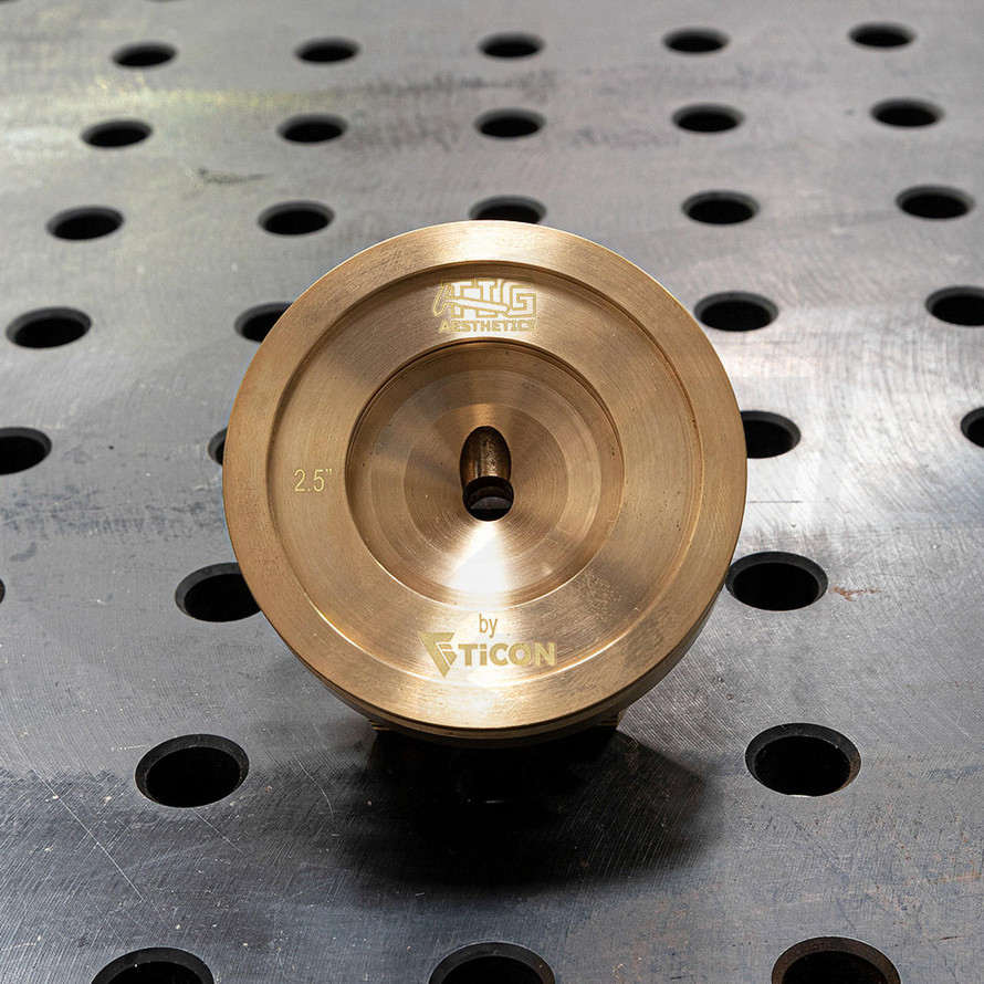TIG Aesthetics Copper Chill Blocks for V-Band Flanges 