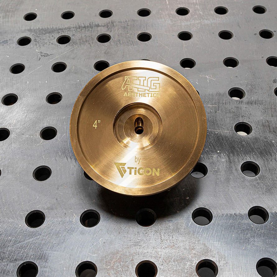 TIG Aesthetics Copper Chill Blocks for V-Band Flanges 