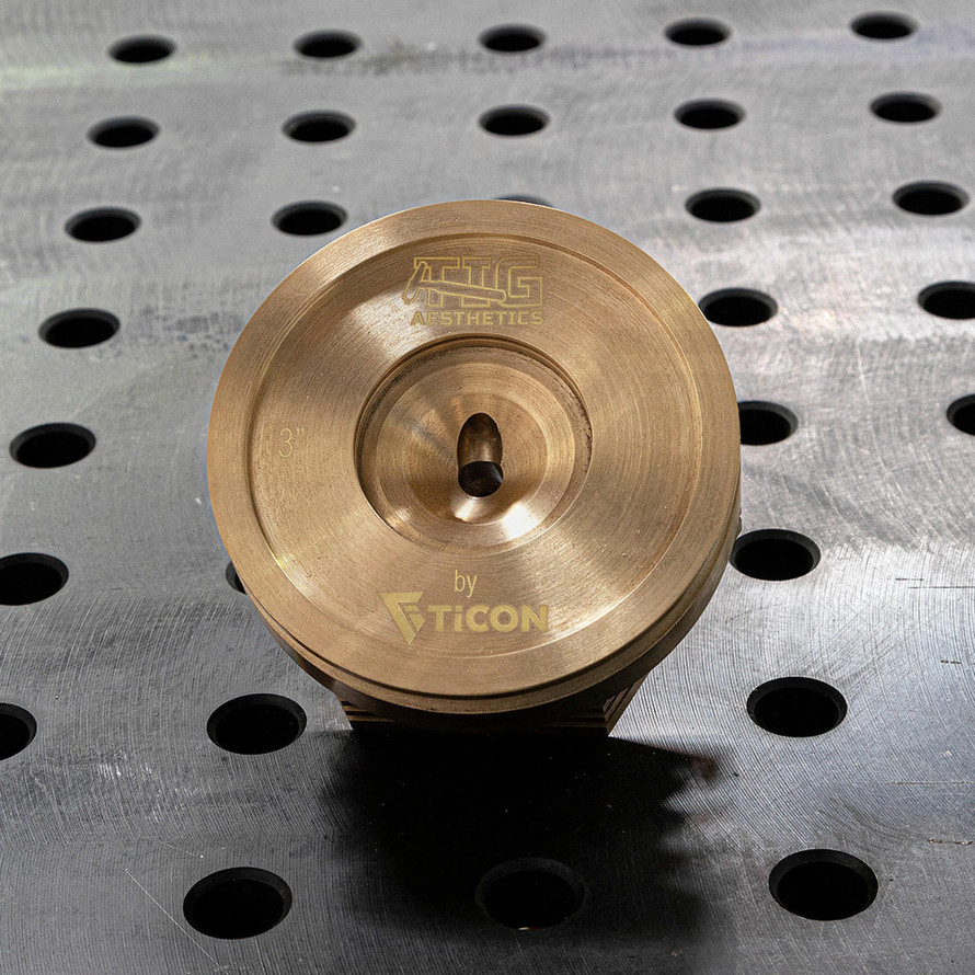 TIG Aesthetics Copper Chill Blocks for V-Band Flanges 