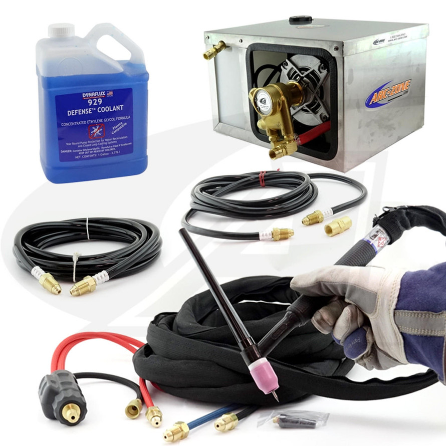 Arc Zone Pro Coolkit For Machines W Large Dinse  12575