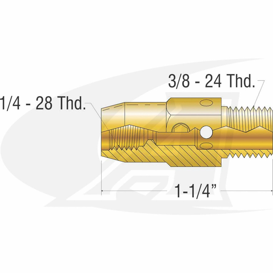 Copper Gas Diffuser - Arc-Zone.com, Inc