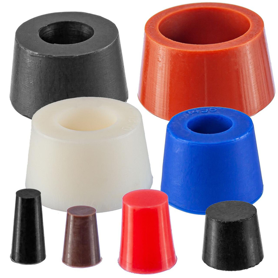 Silicone Tube Purge Plugs from 5/32