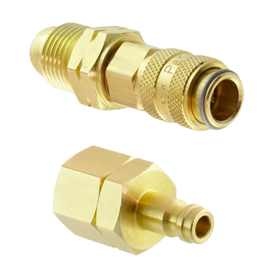 Miller/Weldcraft Quick-Release Single Shut-Off TIG Water Coupler Kit (Large Pin) 