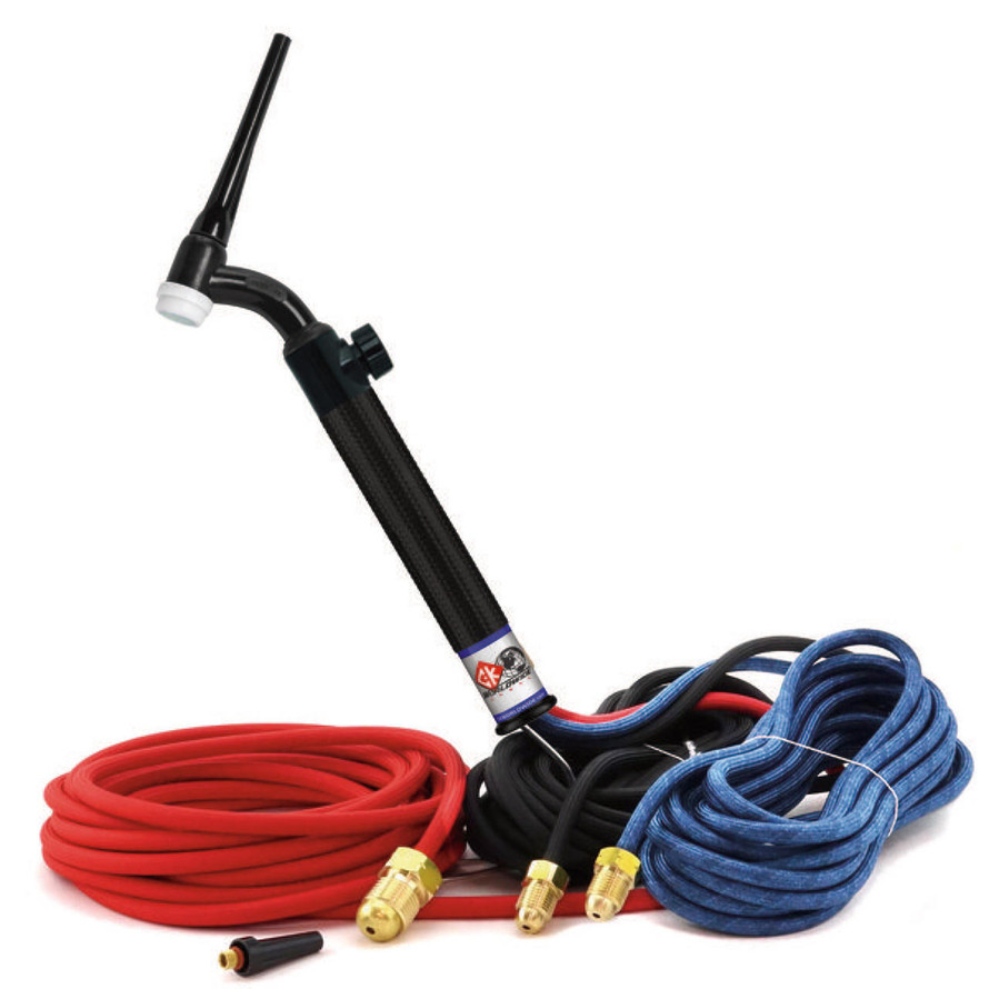 CK Worldwide Flex Head 3 Series w/ Valve, Water-Cooled 350Amp 