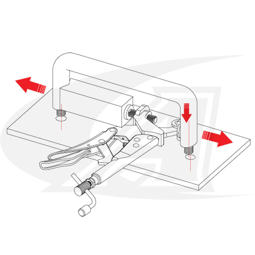 StrongHand Tools Expand-O Pliers - Reverse-Action Clamping Pliers 