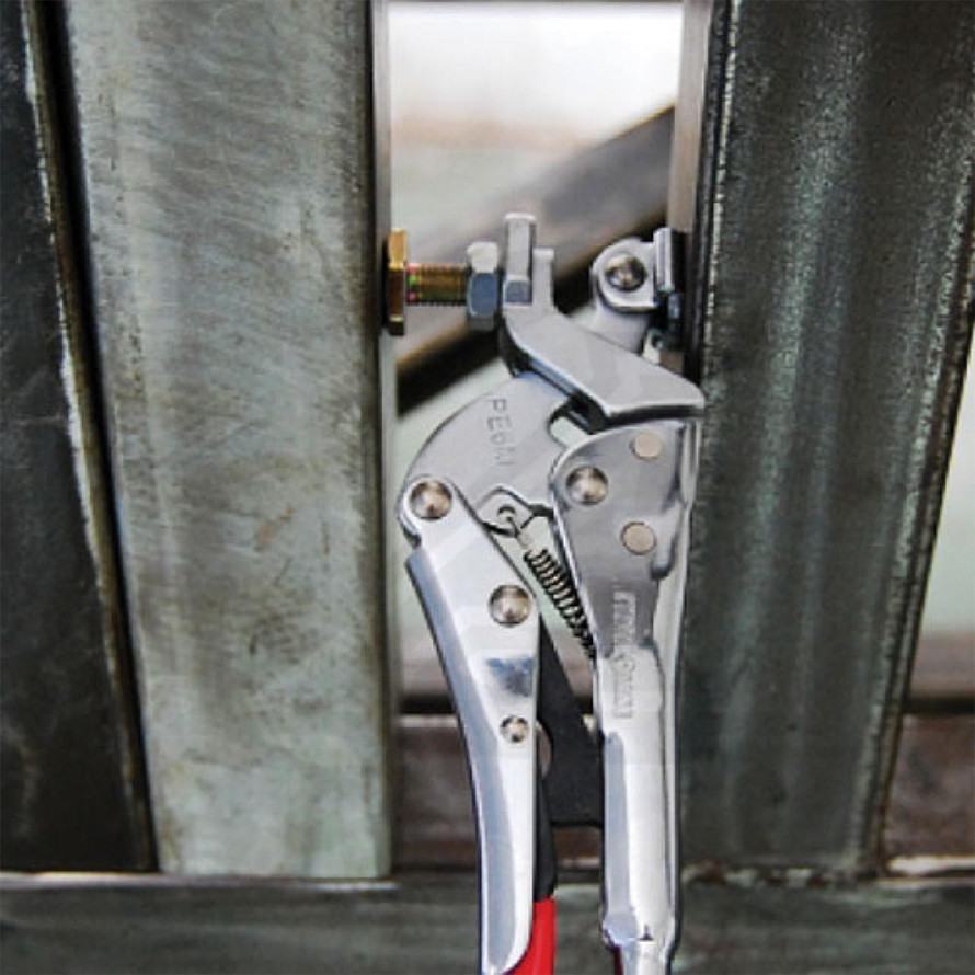 StrongHand Tools Expand-O Pliers - Reverse-Action Clamping Pliers 