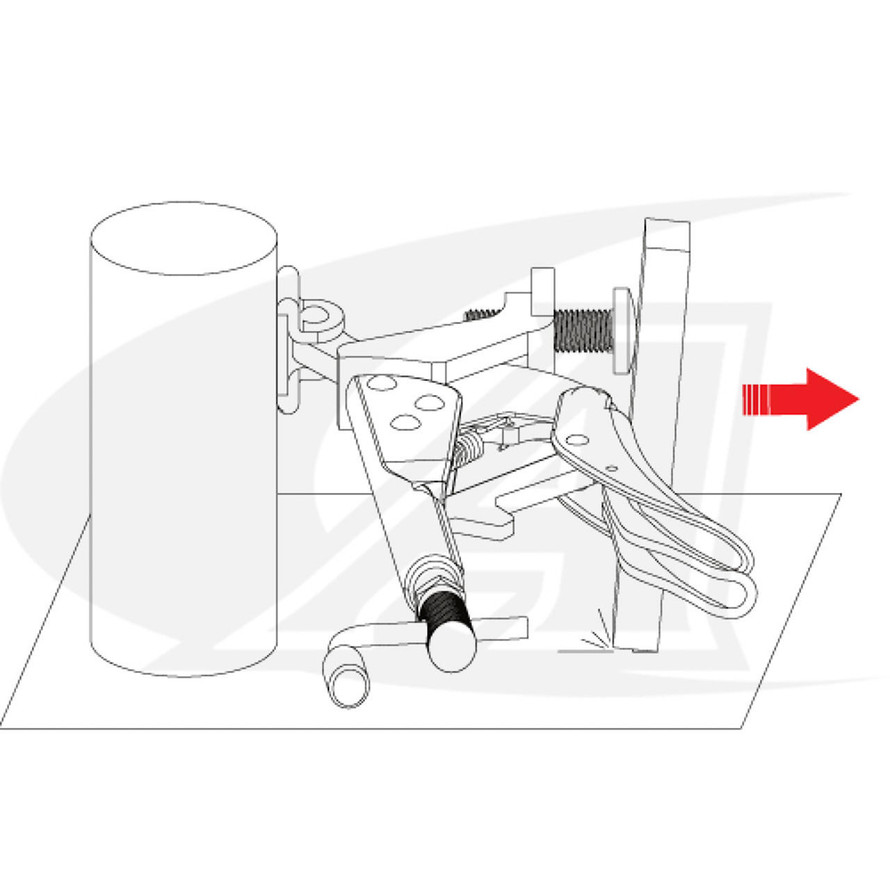 StrongHand Tools Expand-O Pliers - Reverse-Action Clamping Pliers 