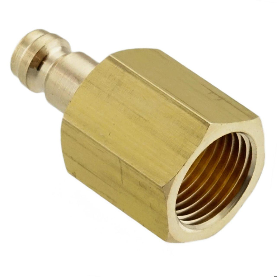 VTG × TTGD / QUICKHOOK-POINT Quick-Release TIG Gas Hose Converter, Large Plug | Arc-Zone
