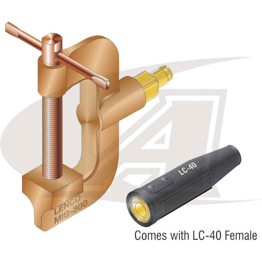 Lenco MIG Welding C-Clamp Ground Clamp 