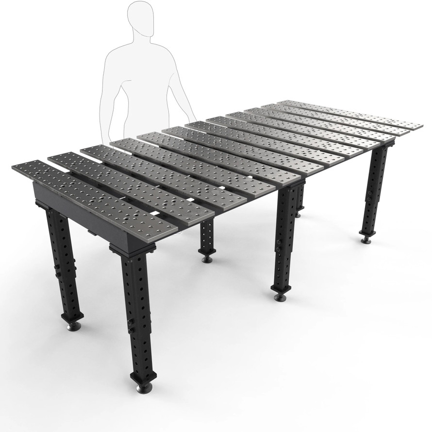 BuildPro™ 8' (2.4m) Welding Table - Standard Finish