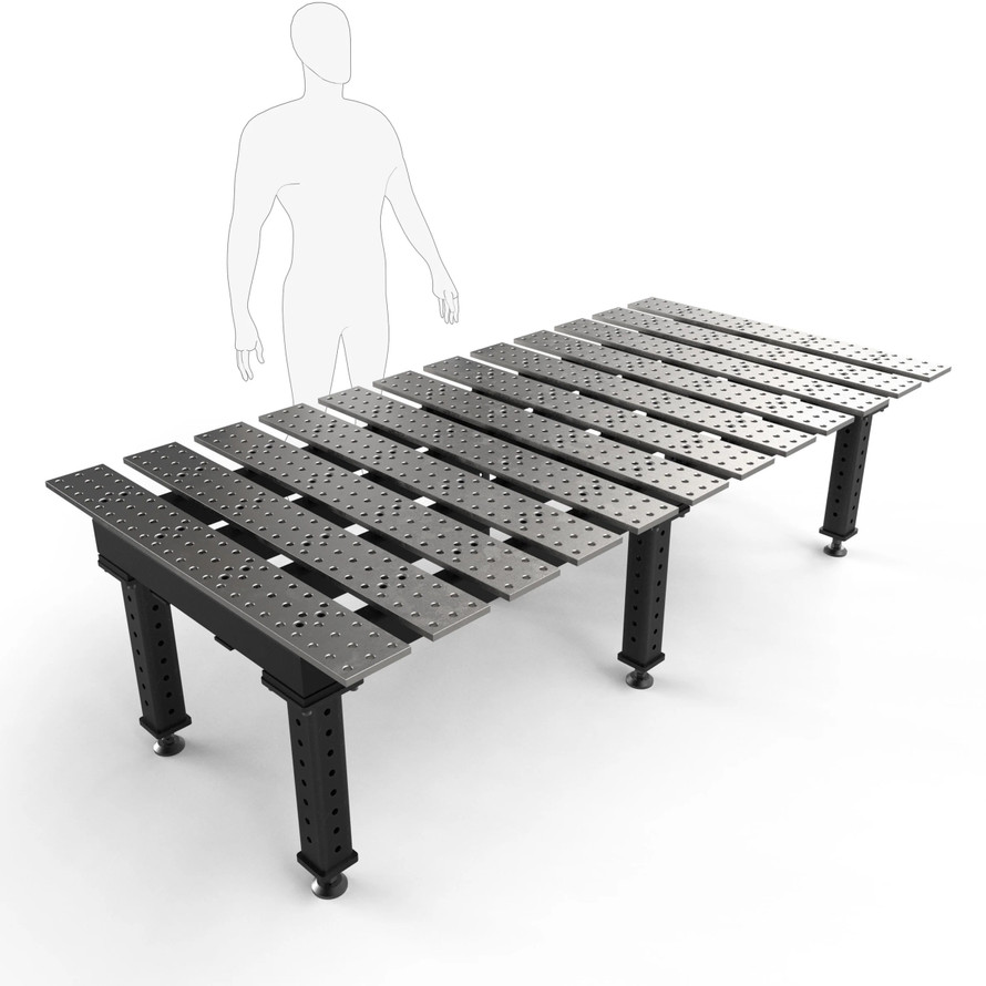 BuildPro™ 8' (2.4m) Welding Table - Standard Finish