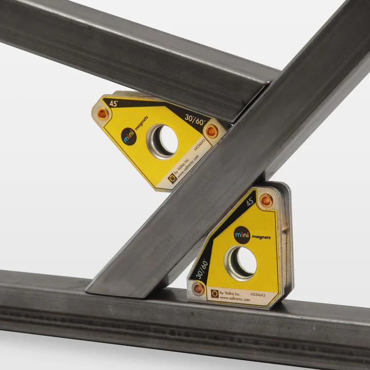 StrongHand Tools Mini Magnetic Square Twin Pack 