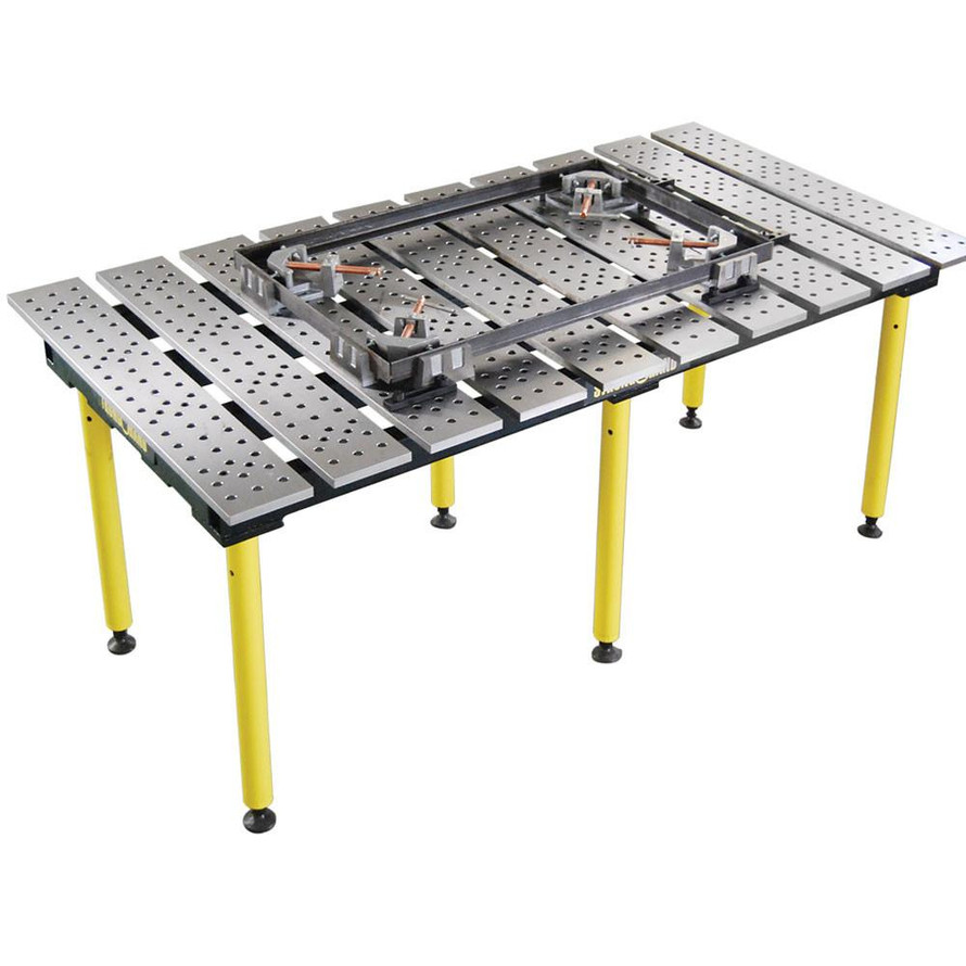 StrongHand Tools BuildPro™ 6.5' (1.98m) x 3' Welding Table - Standard Finish 