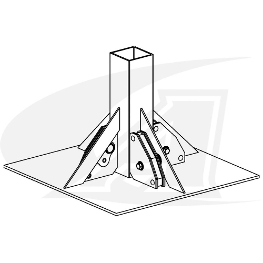StrongHand Tools XYZ Multi-Angle Magnet Squares 