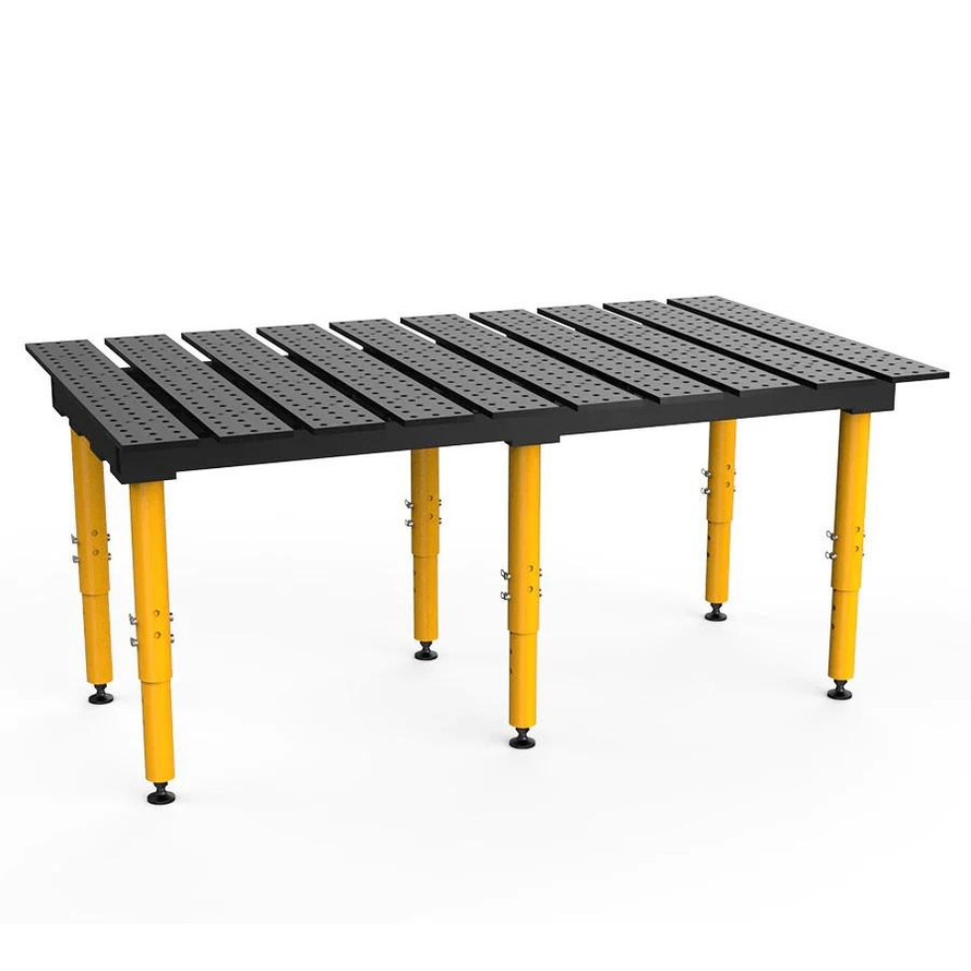 StrongHand Tools BuildPro™ 6.5' (1.98m) x 4' Welding Table - Nitride Finish 