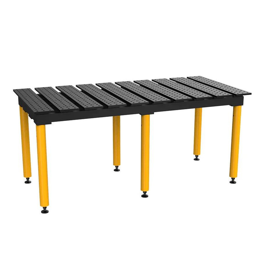 StrongHand Tools BuildPro™ 6.5' (1.98m) x 3' Welding Table - Nitride Finish 