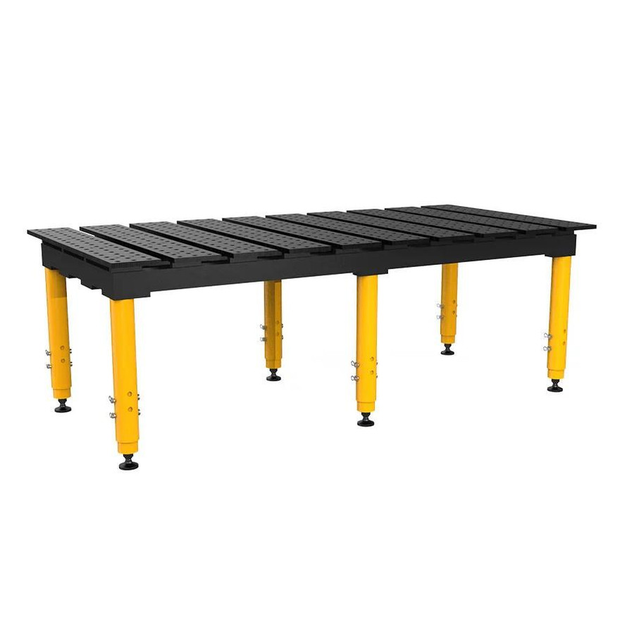 StrongHand Tools BuildPro™ 6.5' (1.98m) x 3' Welding Table - Nitride Finish 
