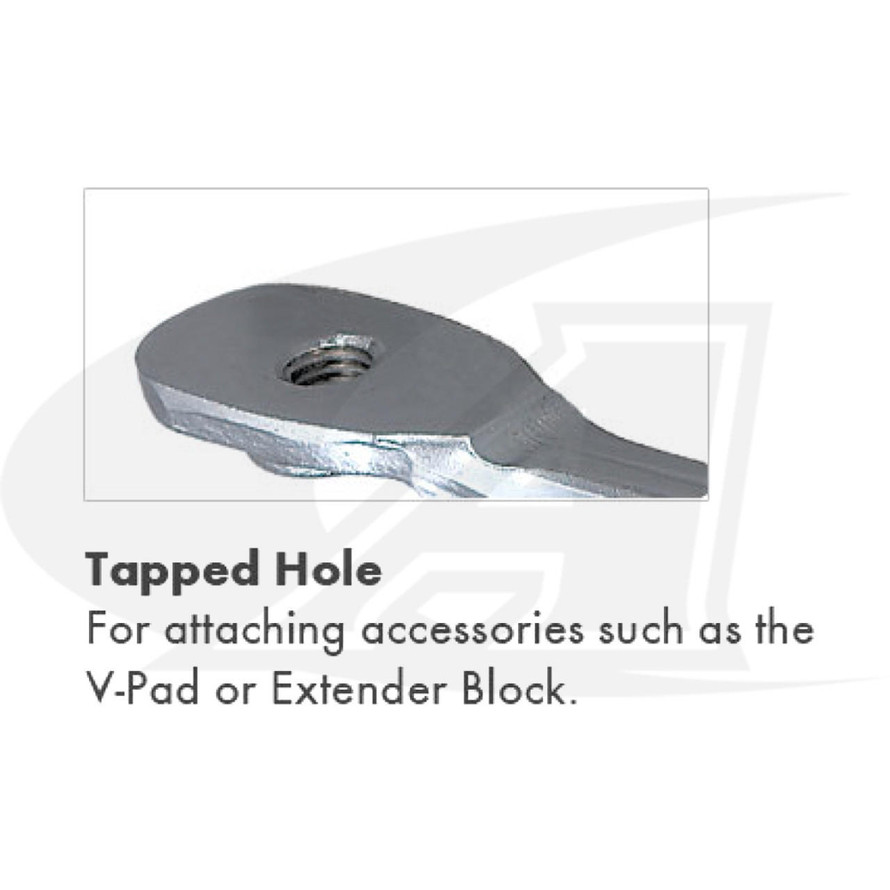 StrongHand Tools Reversible Arm Utility Clamp - Med Duty, Large Capacity, Deep 