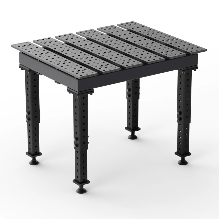 BuildPro™ 4' (1.2m) x 3' Welding Table - Nitride Finish