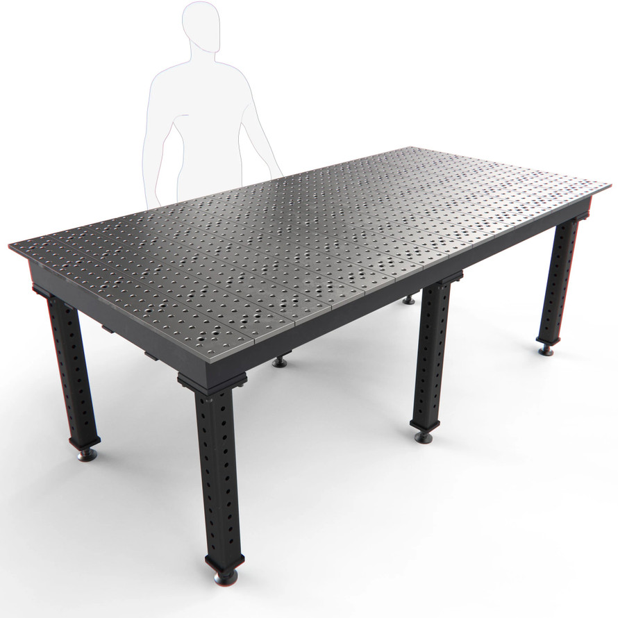 BuildPro™ MAX 8' (2.4m) Welding Table - Standard Finish
