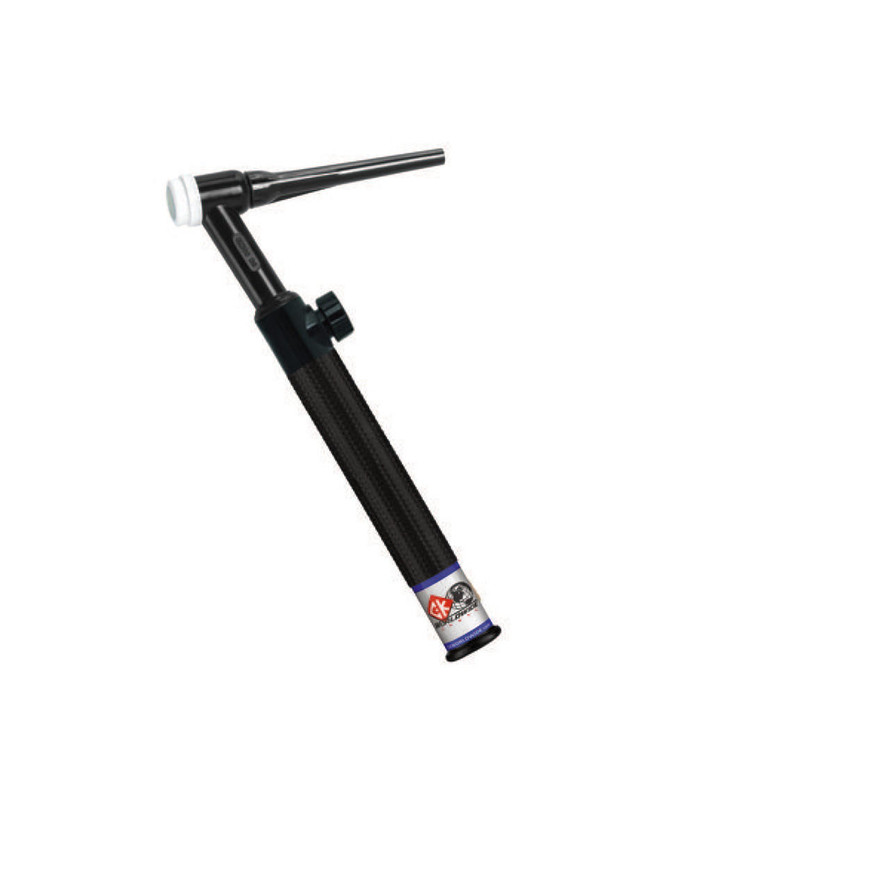 CK Worldwide Rigid Head 3 Series Water-Cooled 350Amp TIG Torch Body with Valve, Handle 