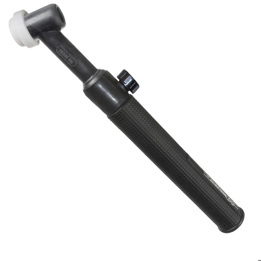 CK Worldwide Heavy-Duty 3 Series Rigid Head Water-Cooled 500Amp TIG Torch Body with Valve, Handle 