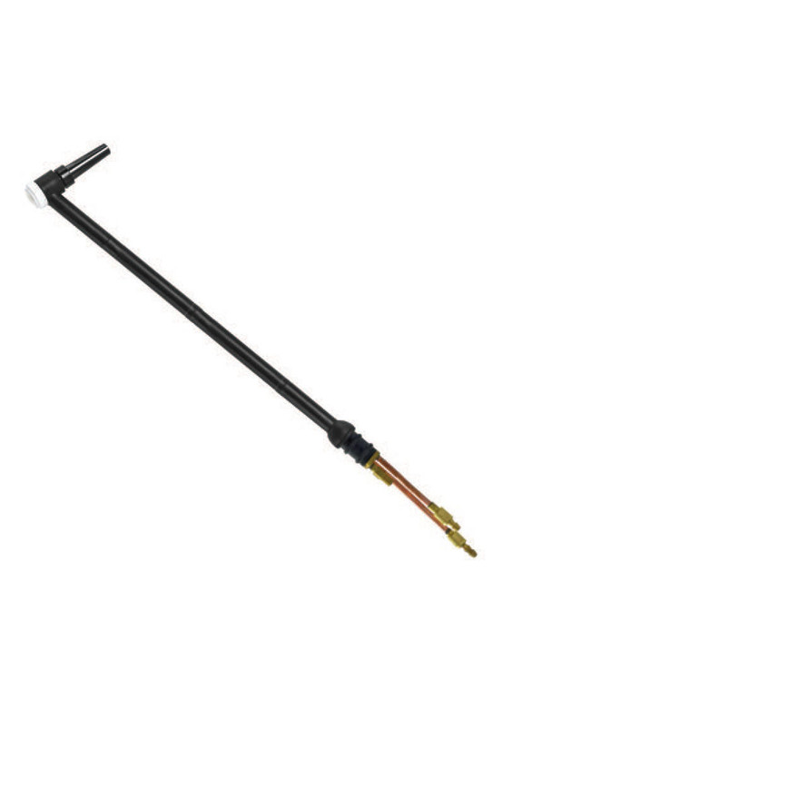 CK Worldwide Extra Extra Long Neck 250A Water Cooled TIG Torch Body with Rigid 60° Head, Handle 