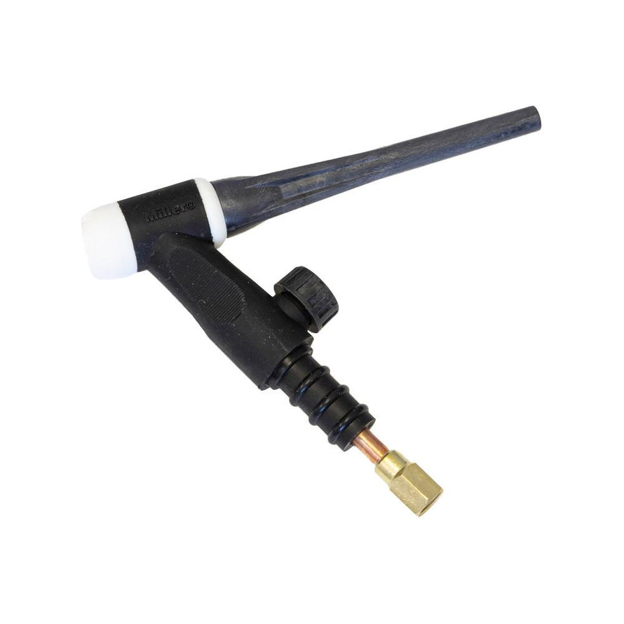 Miller/Weldcraft WP-17V Rigid Head Air-Cooled 150Amp TIG Torch Body with Valve and Handle 