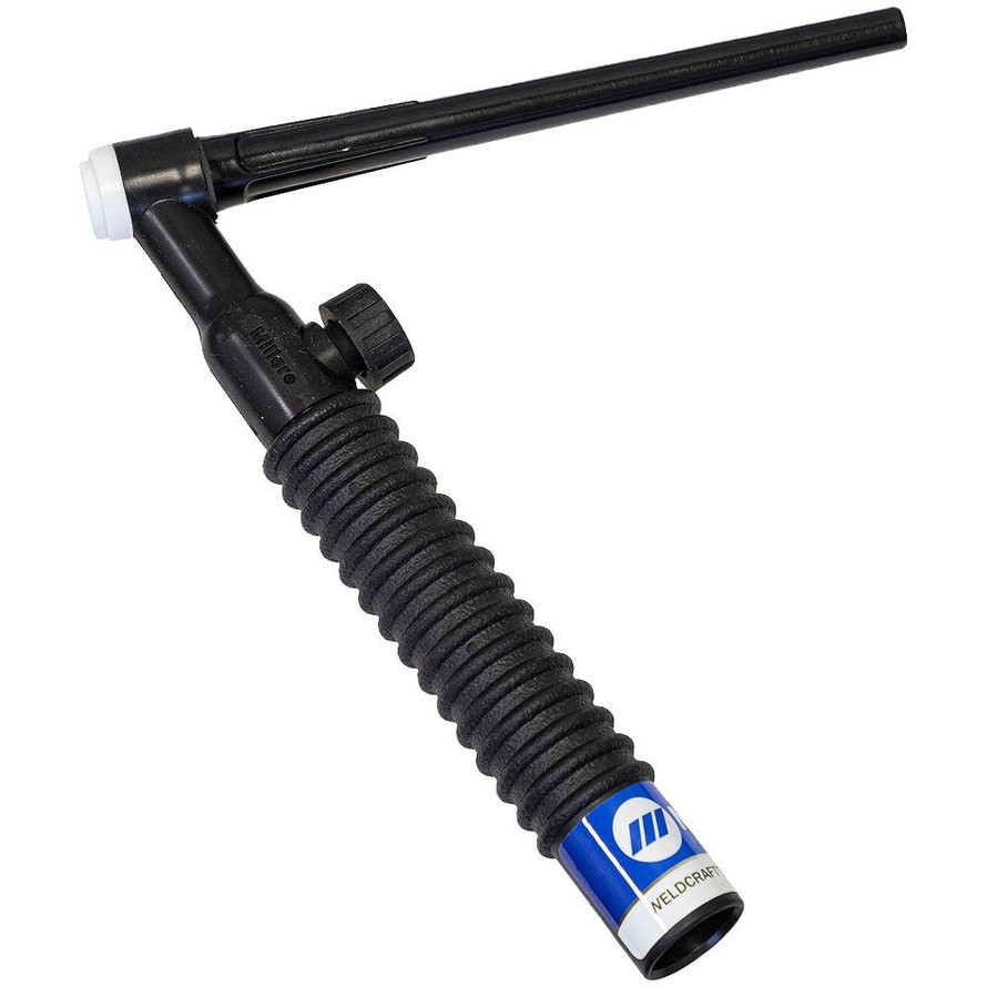 Miller/Weldcraft WP-9V Rigid  Air-Cooled TIG Torch Body with Valve, Handle 