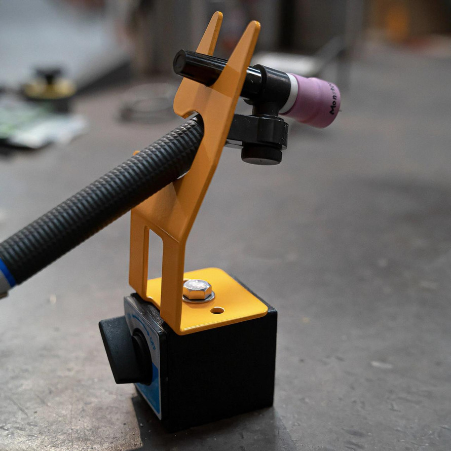 Arc-Zone Pro TIG Torch Holder with On/Off Switchable Magnetic Base 