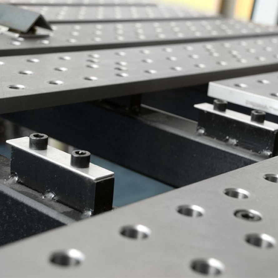 StrongHand Tools BuildPro™ 2' (0.56m) x 4' Welding Table - Nitride Finish 