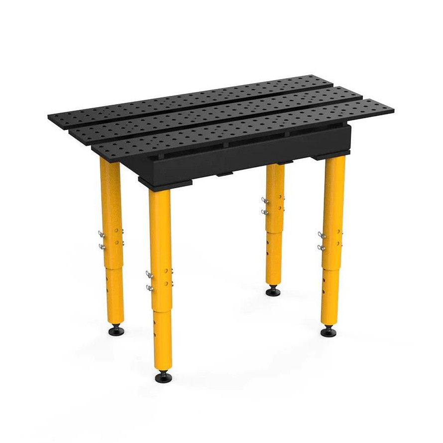 StrongHand Tools BuildPro™ 2' (0.56m) x 4' Welding Table - Nitride Finish 