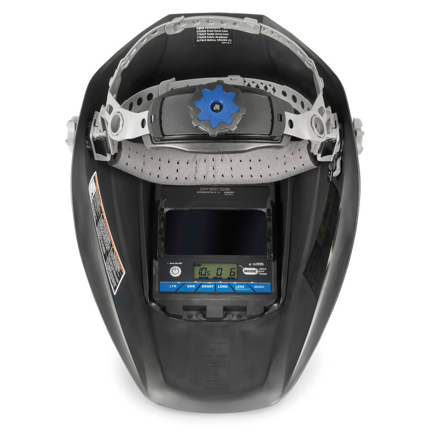 Miller/Weldcraft Digital Performance Auto-Darkening Welding Helmet, Clearlight 2.0 