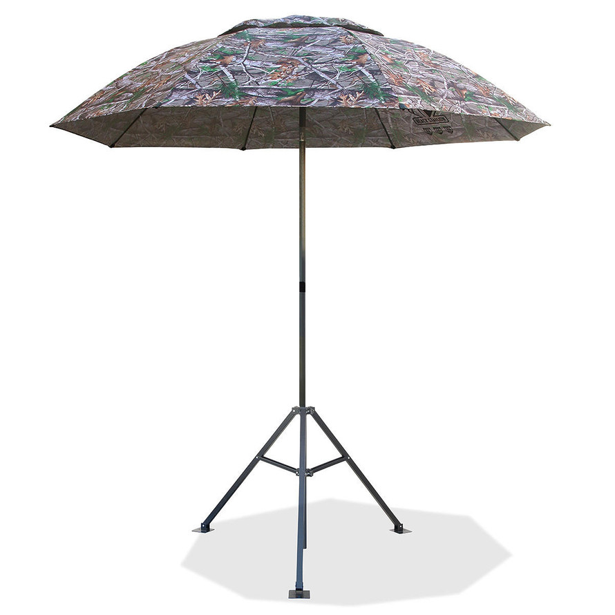 Black Stallion Core Flame Resistant Industrial Umbrella W Optional Tripod Stand  58401