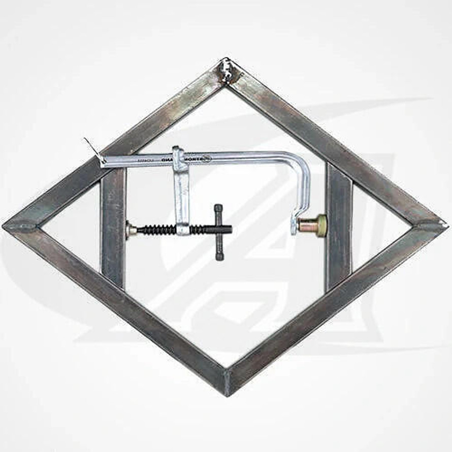 StrongHand Tools 4-in-1 Clamps, 12.5" Capacity (3 Pack) 