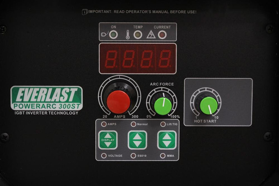 Everlast PowerArc 300ST - 300 Amps of DC Stick and TIG Welding Power 