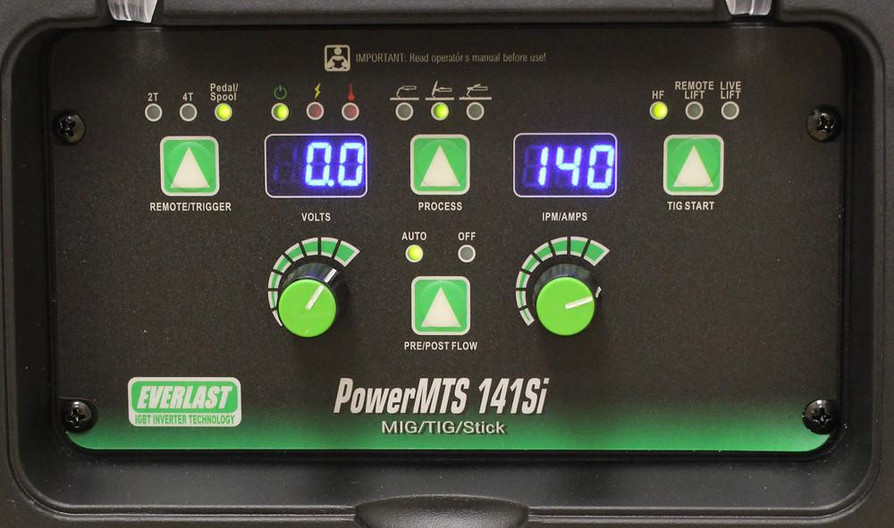Everlast PowerMTS 141Si - Versatile 120V All-In-One DC Welder 