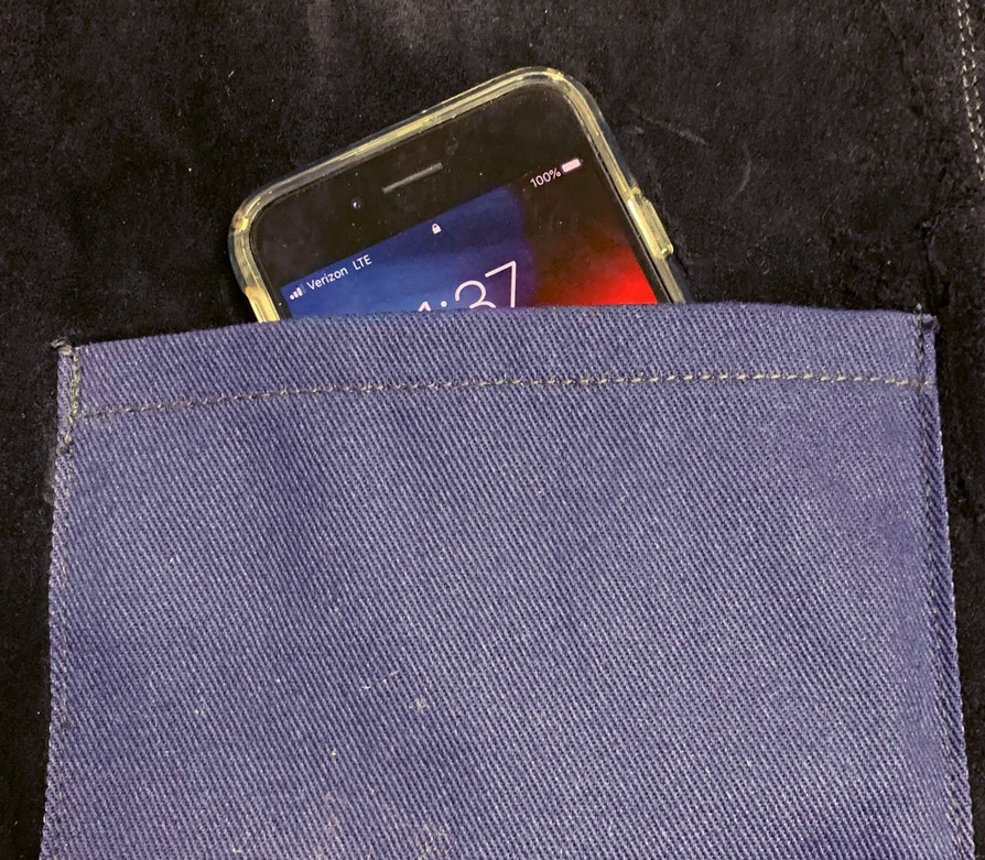 BSX™ FR Cotton & Cowhide Hybrid Welding Jacket, Navy & Black