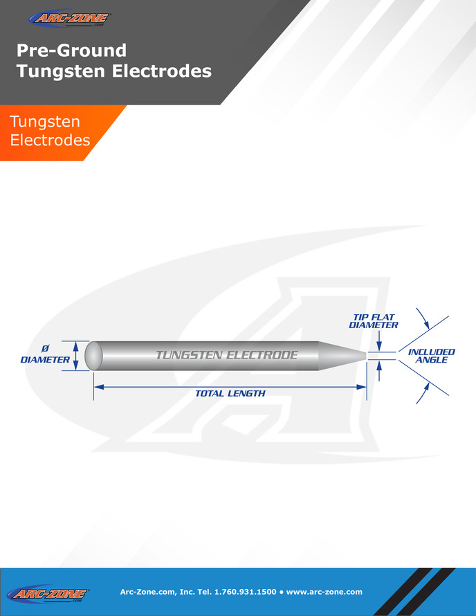 NEW PRE-GROUND ArcTime™ Hybrid Tungsten Electrodes!