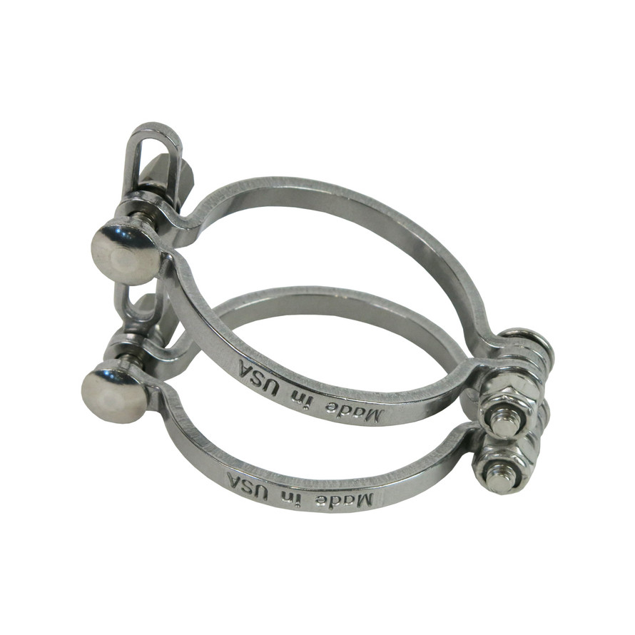 Icengineworks 1-7/8 inch Header Tack Welding Clamp, Set of 4