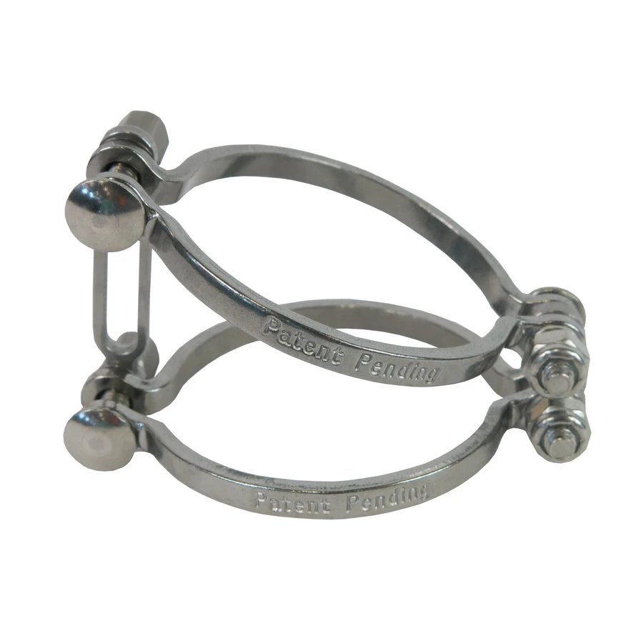 Icengineworks 2-1/4 inch Header Tack Welding Clamp, Set of 4