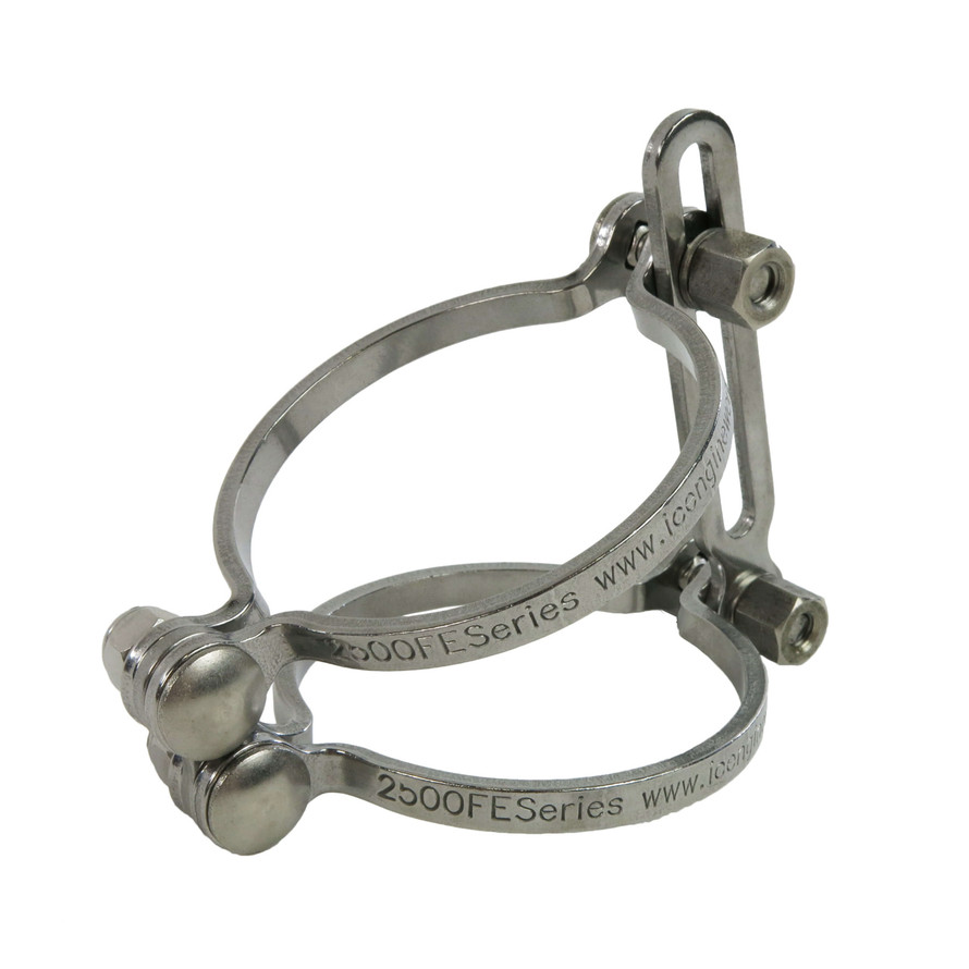 Icengineworks 2-1/2 inch Exhaust Tack Welding Clamp, Set of 4