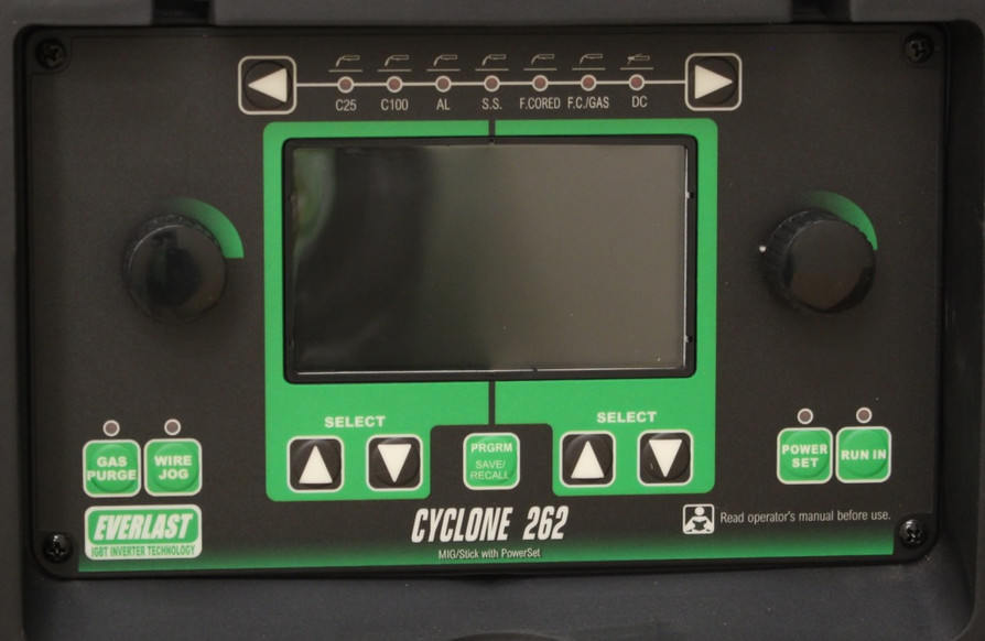 Cyclone 262i - Compact, Powerful MIG/Stick Welder
