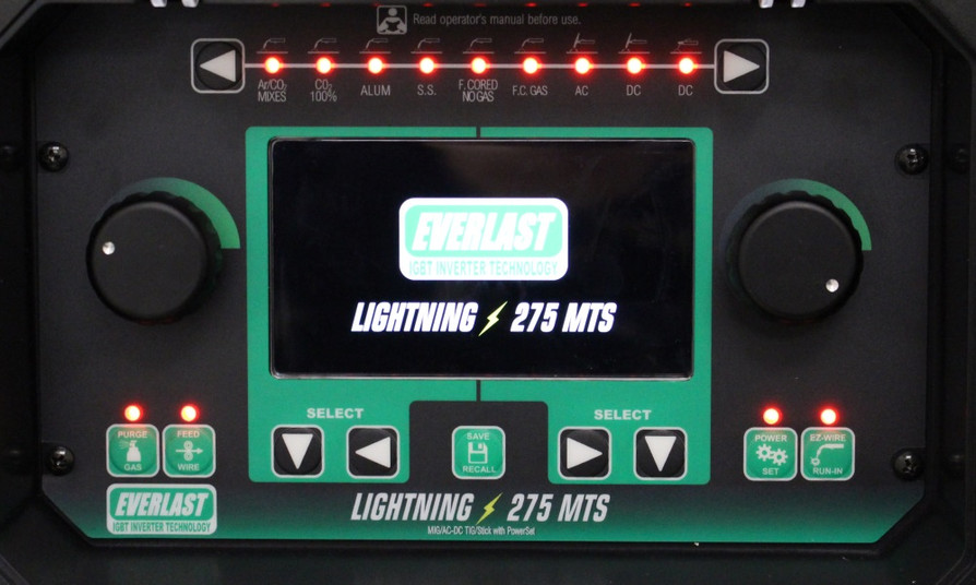 Lightning MTS 275 TIG Pulse with TIG Package