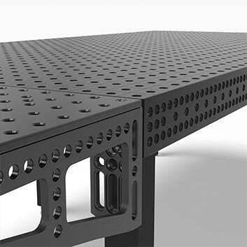 Siegmund 2,400x1,200mm 8.7 Series System 28 Welding Table