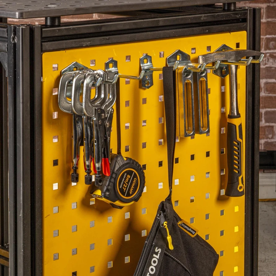 Tech Cart – Mobile Welding & Fixturing Table, 5/8" System