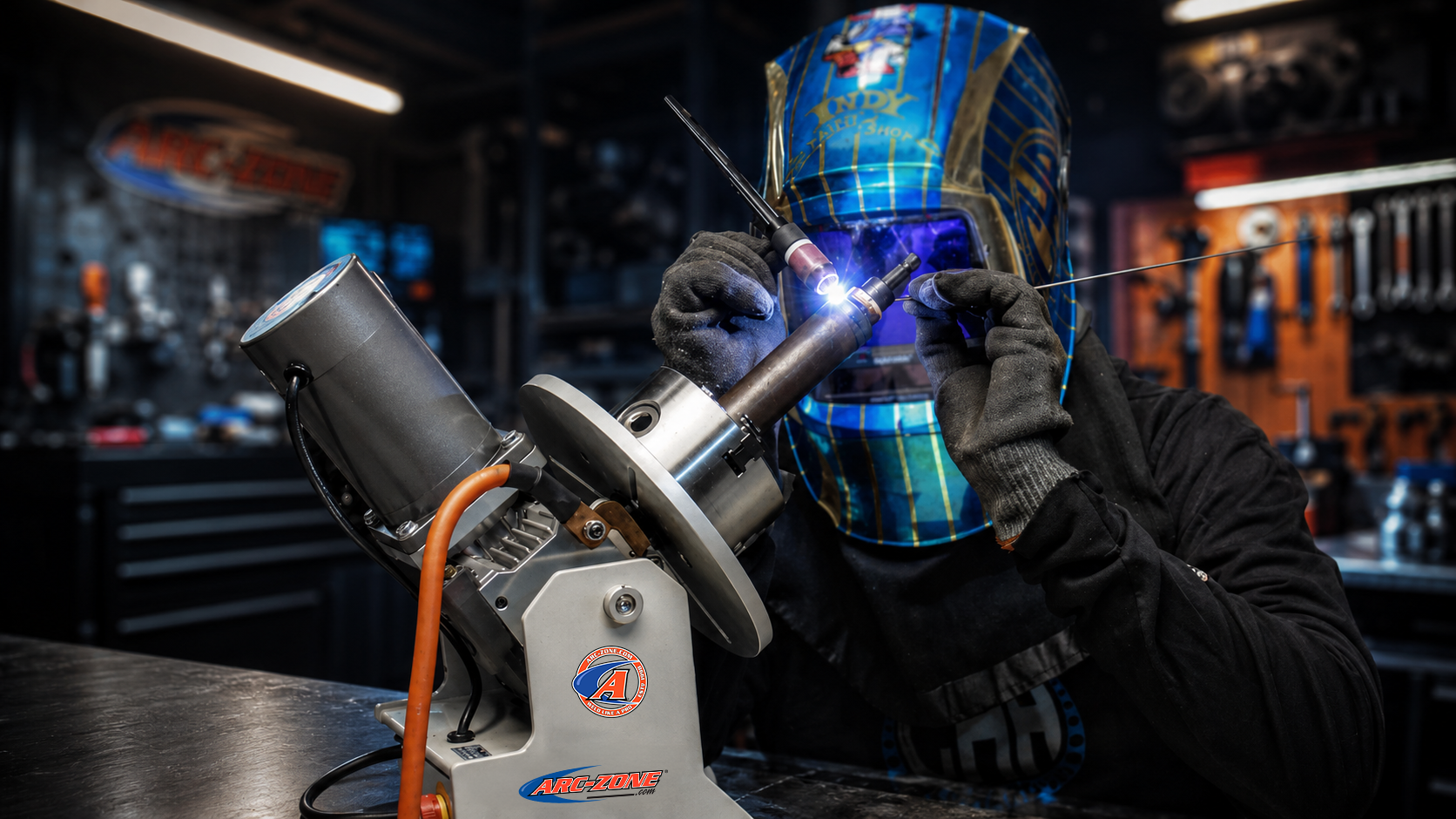 Precision starts here with tungsten preparation and welding positioners