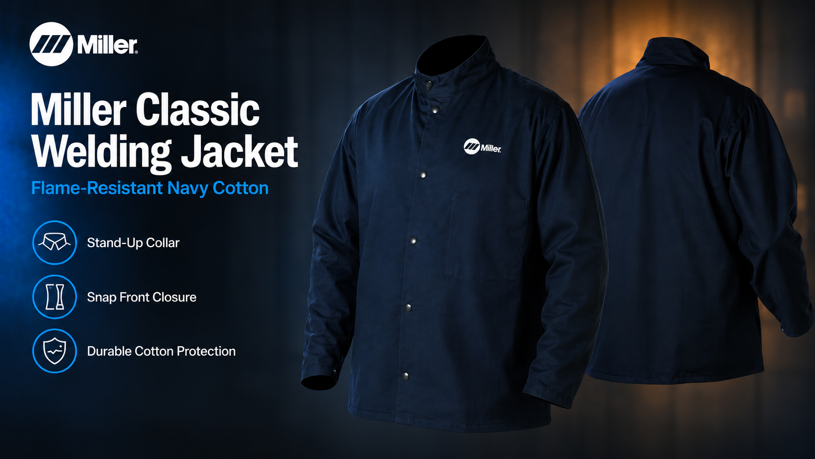 Miller Classic Cloth Welding Jacket