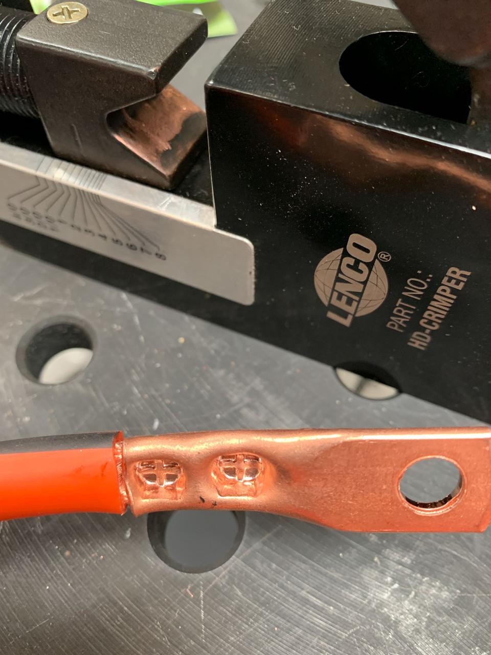 Heavy-Duty Cable Lug Crimping Tool | Arc-Zone.com