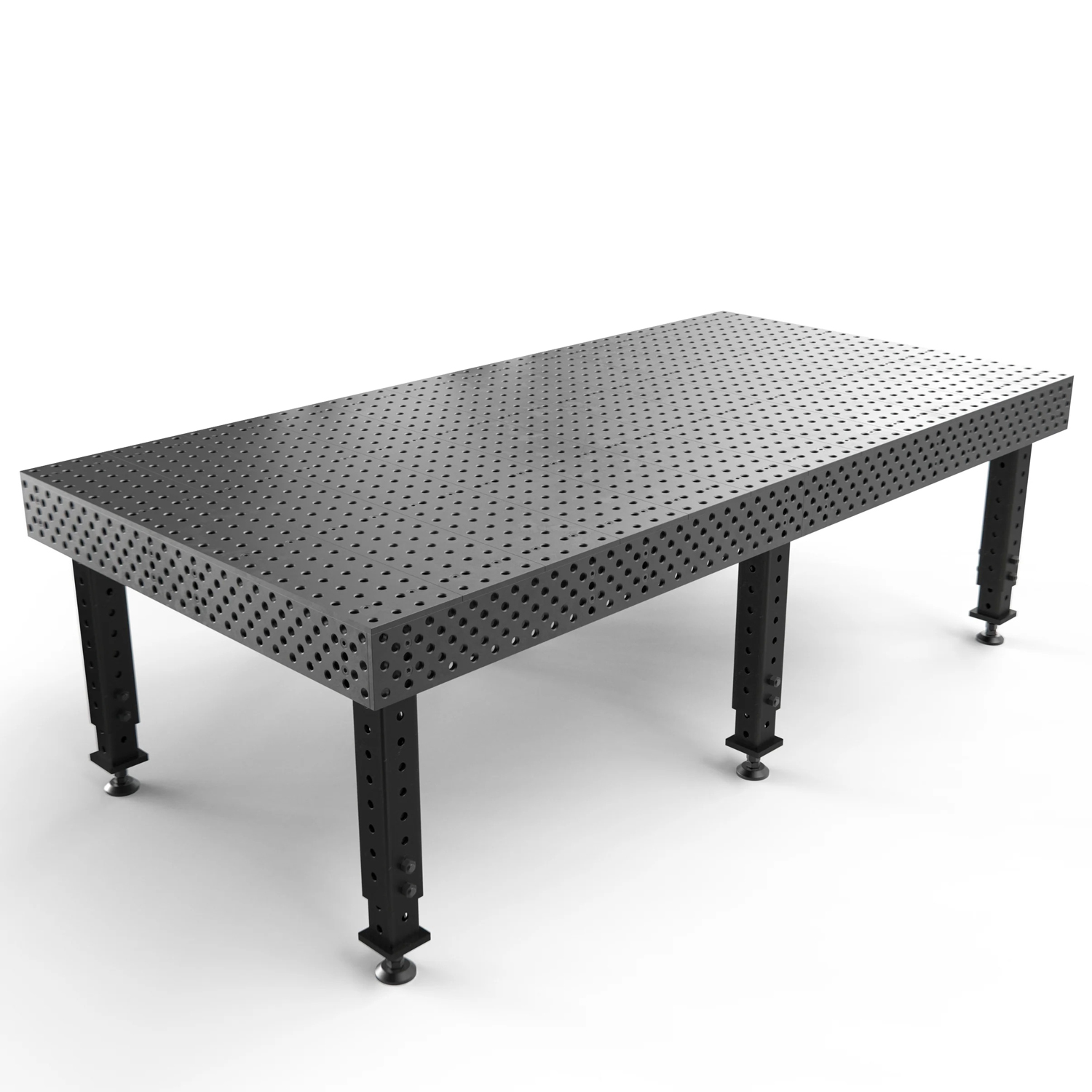 Alpha 5/8 Welding Tables w/ Six Legs, 96
